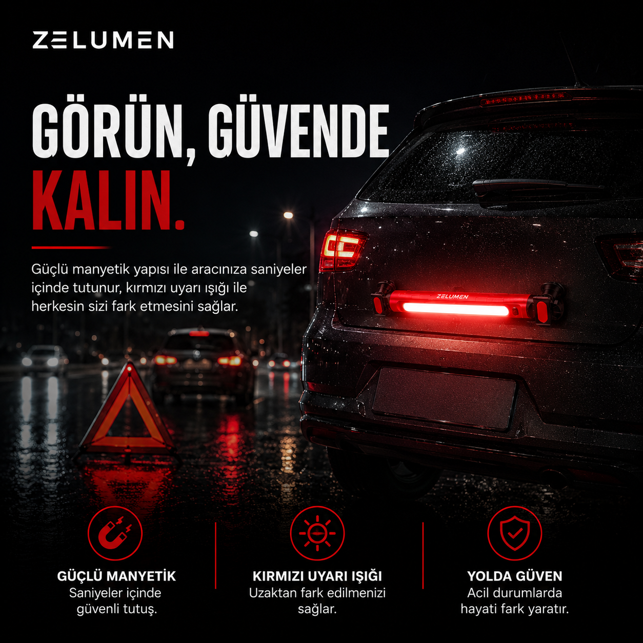 ZELUMEN PRO – Acil Durum ve Güvenlik Işığı