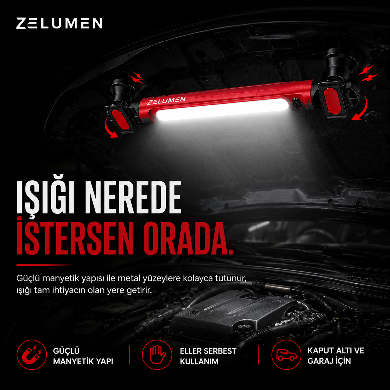 ZELUMEN PRO – Acil Durum ve Güvenlik Işığı