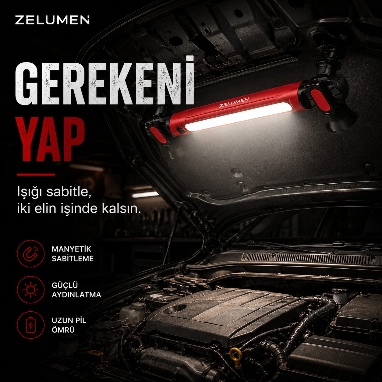 ZELUMEN PRO – Acil Durum ve Güvenlik Işığı