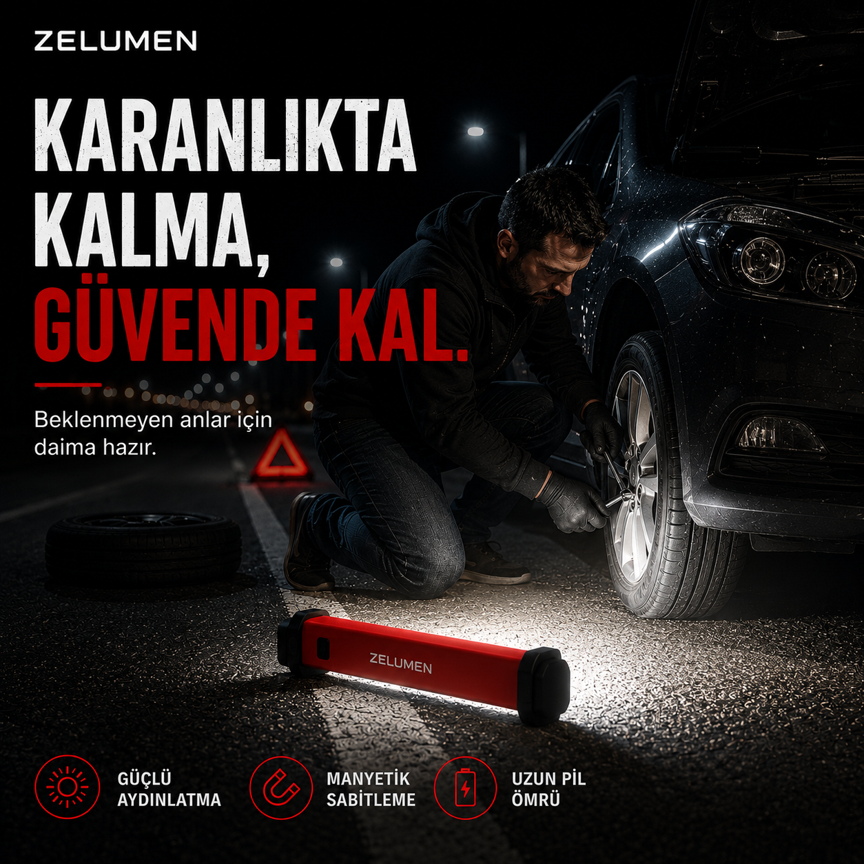 ZELUMEN PRO – Acil Durum ve Güvenlik Işığı